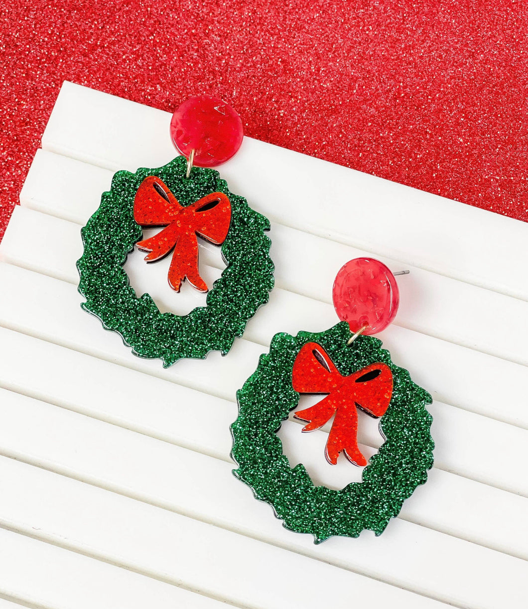 Wreath Earrings