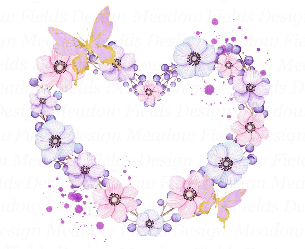 Purple Heart Butterfly