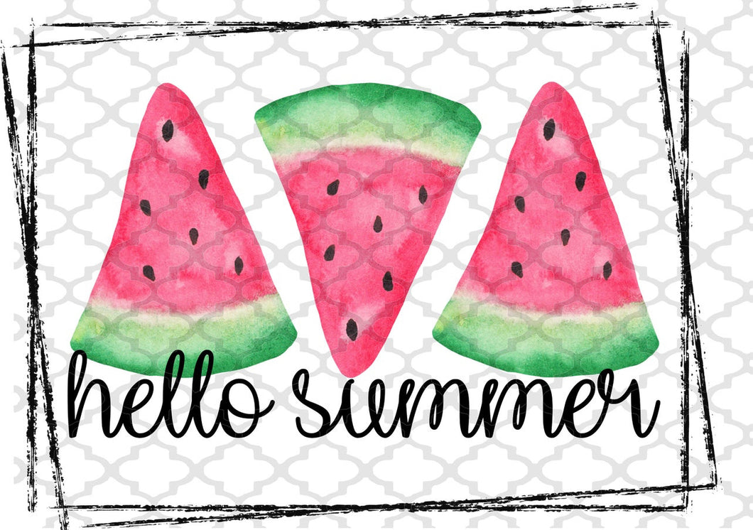 Watermelon Hello Summer Shirt