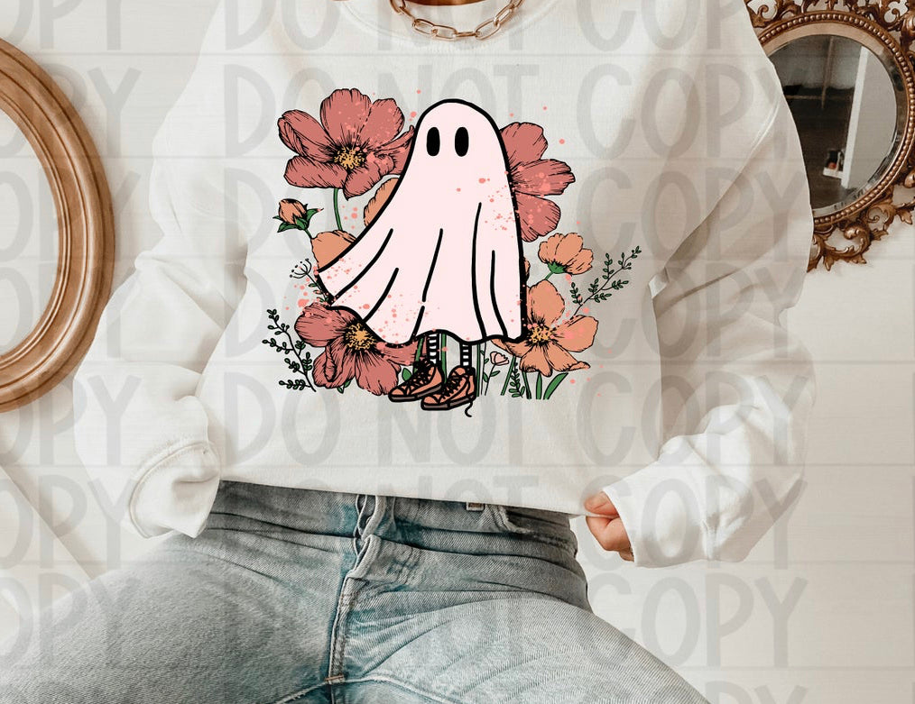 Flower Ghost Shirt