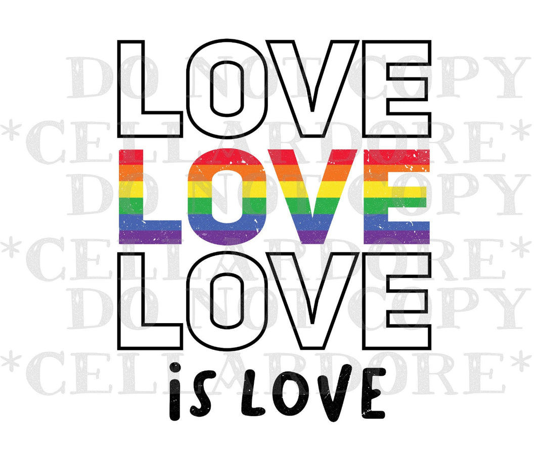 Love is Love T-Shirt (Donation)