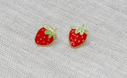 Strawberry Stud Earrings