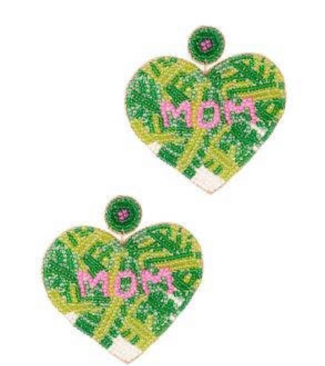 Tropical Mom Seed Earrings