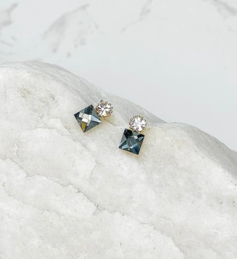 Square Jewel Earring