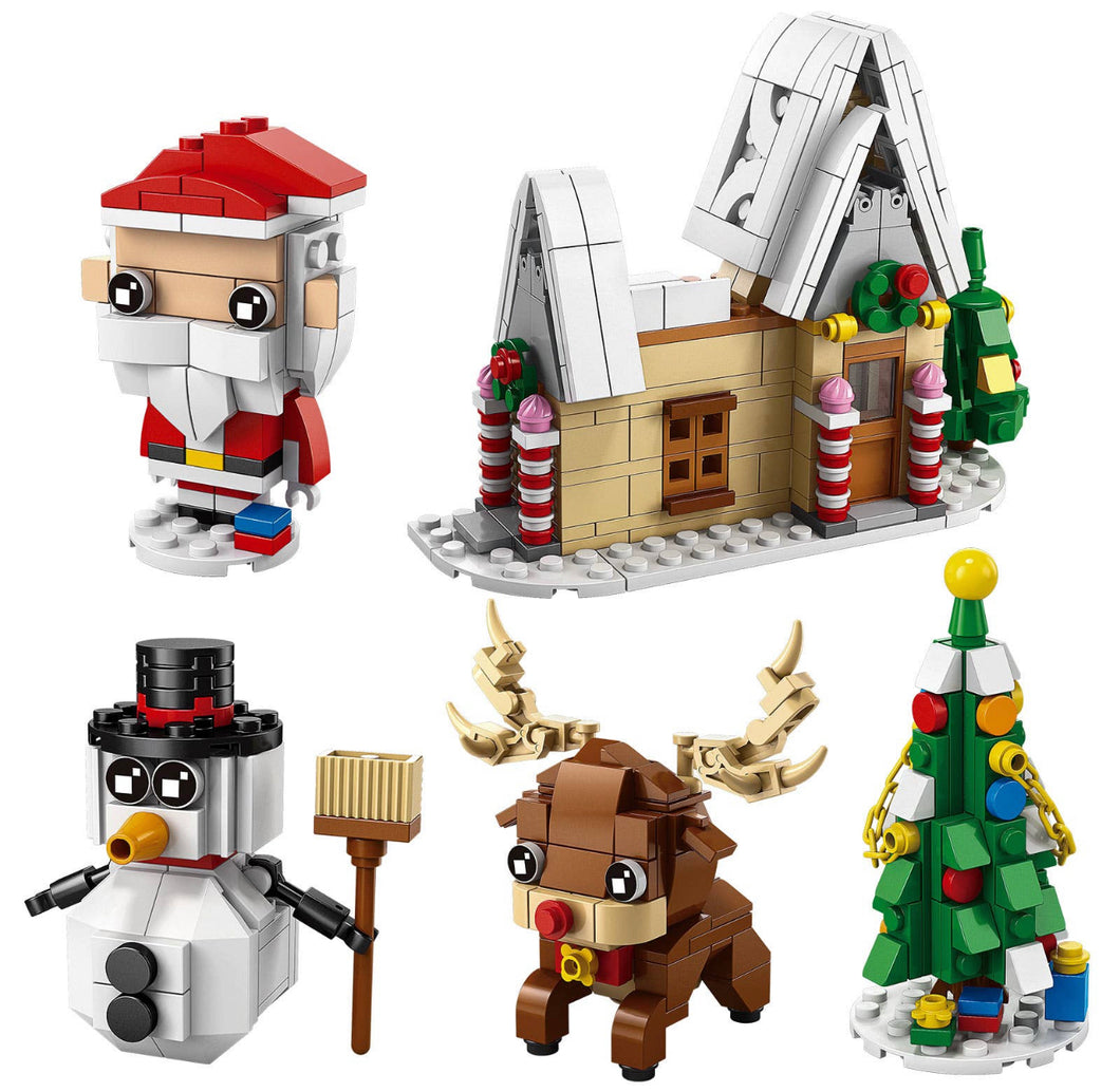 Christmas Building Blocks Vill