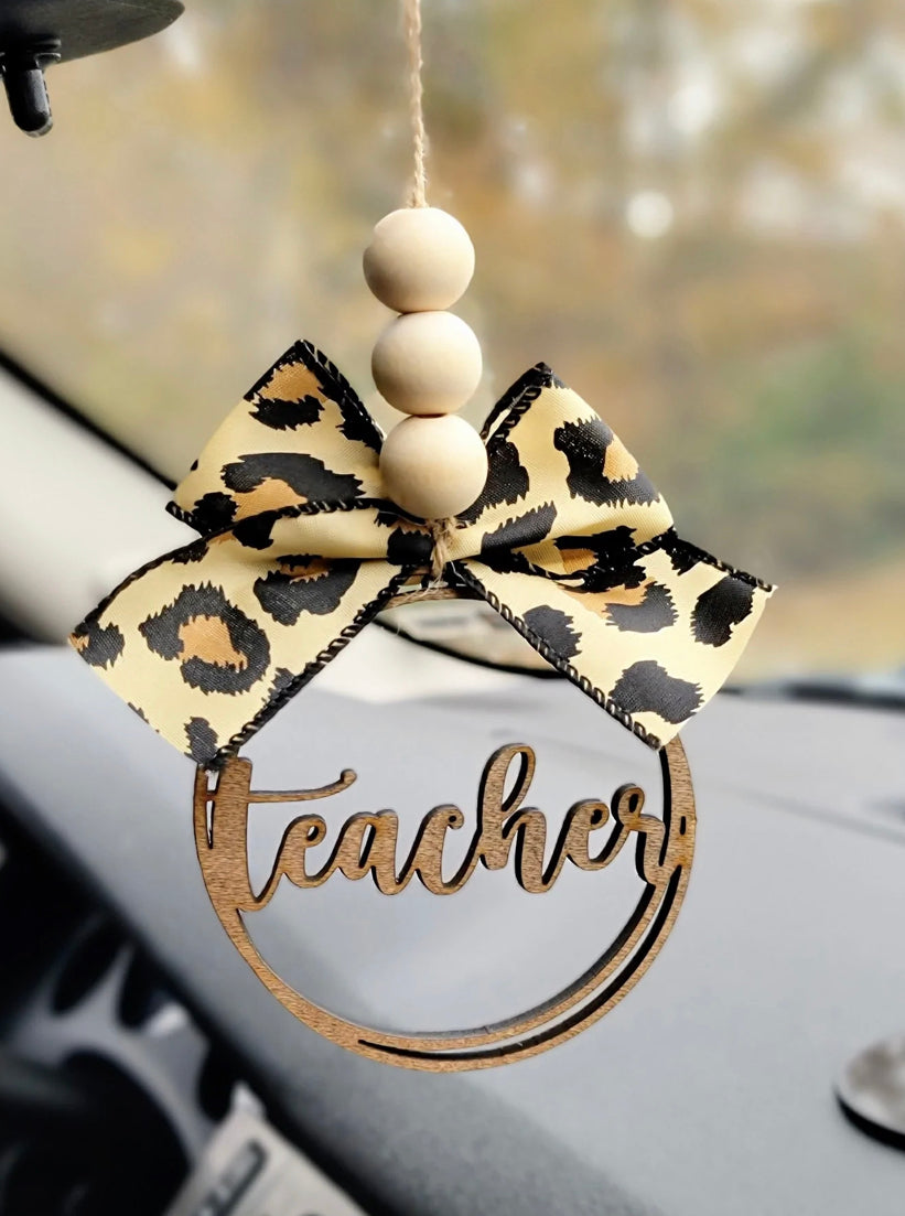 Teacher Car Dangle