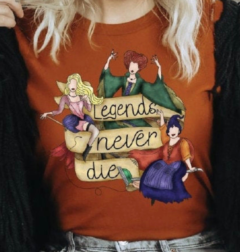 Legends Never Die TShirt