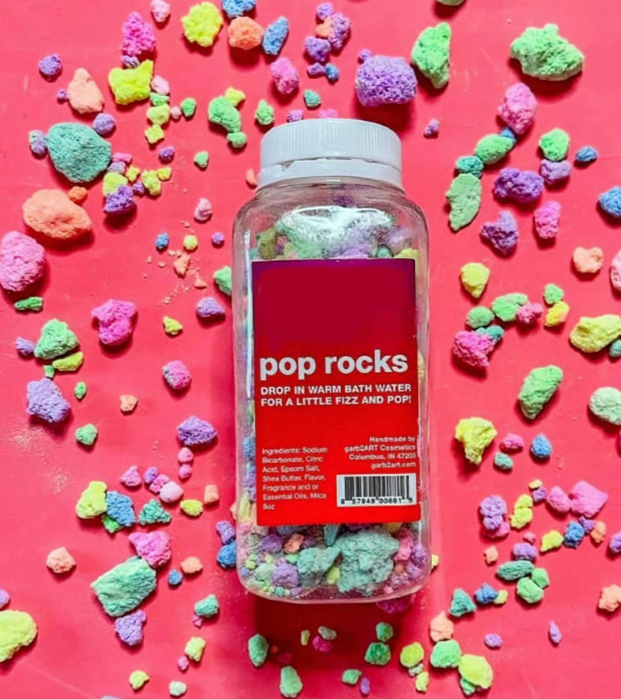 Pop Rocks Bath Fizz