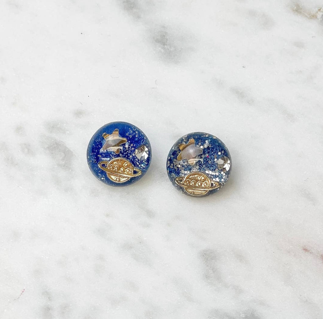 Galaxy Stud Earrings