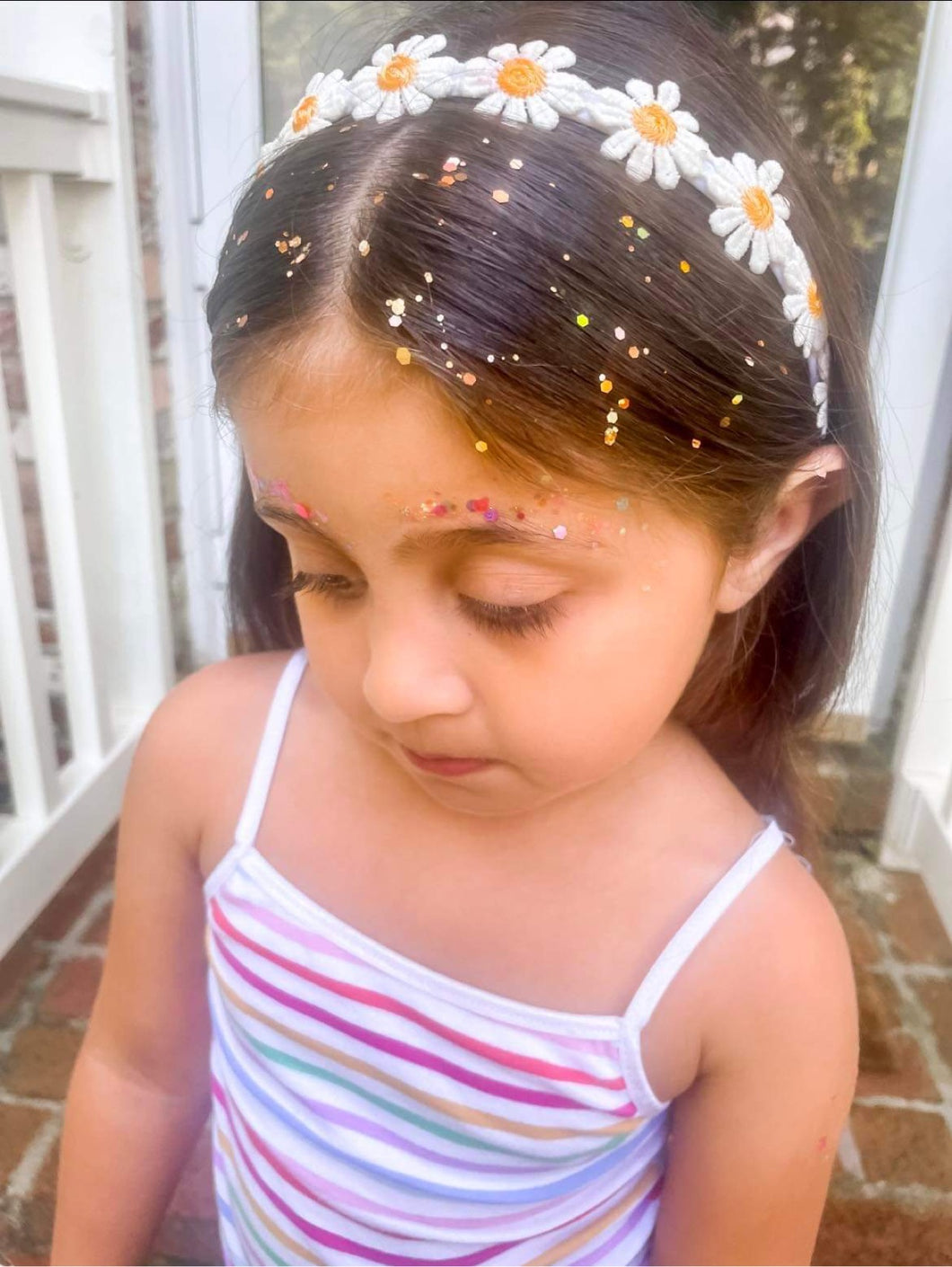 White Flower Headband