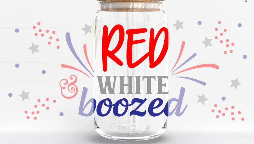 Red White Boozed Cup