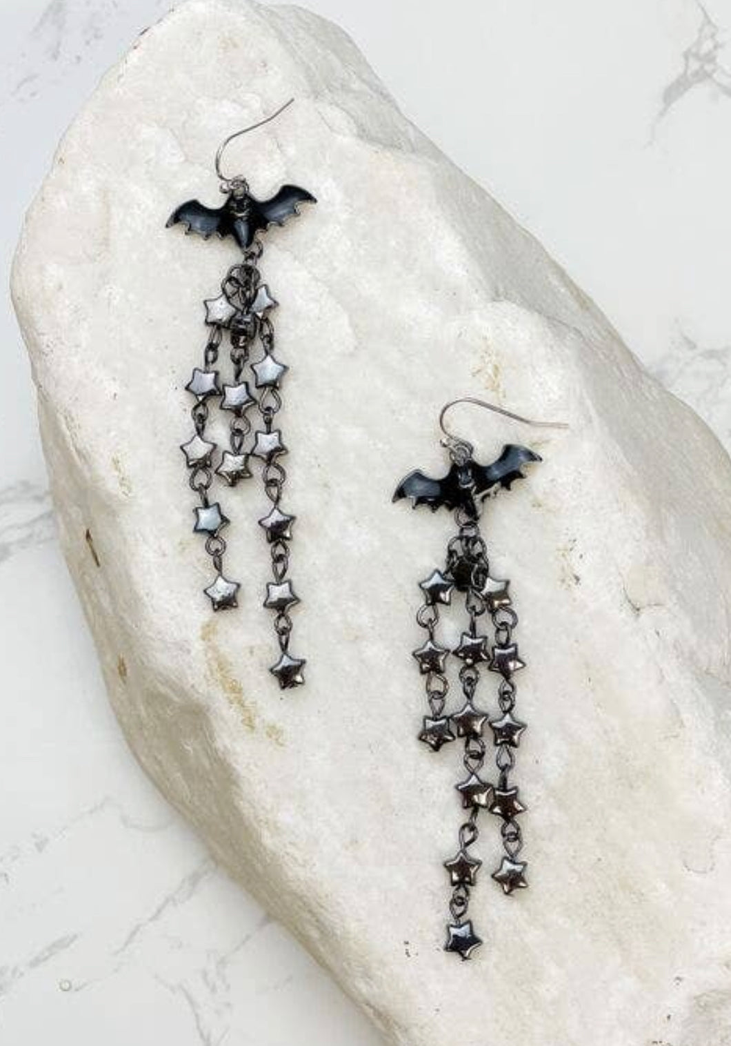 Bat Dangle Earrings