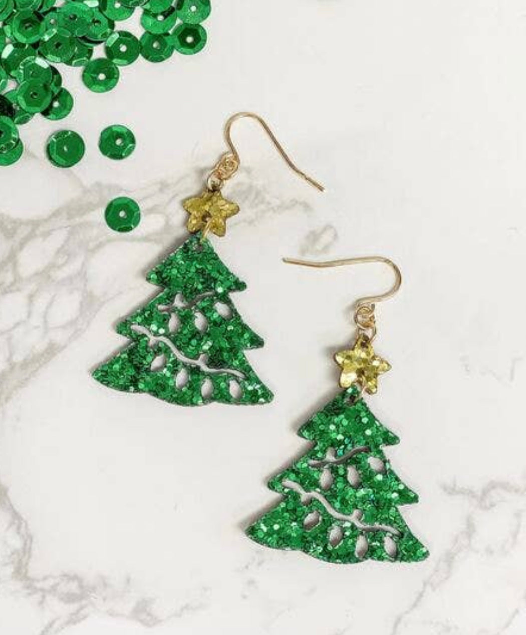 Christmas Tree Earrings