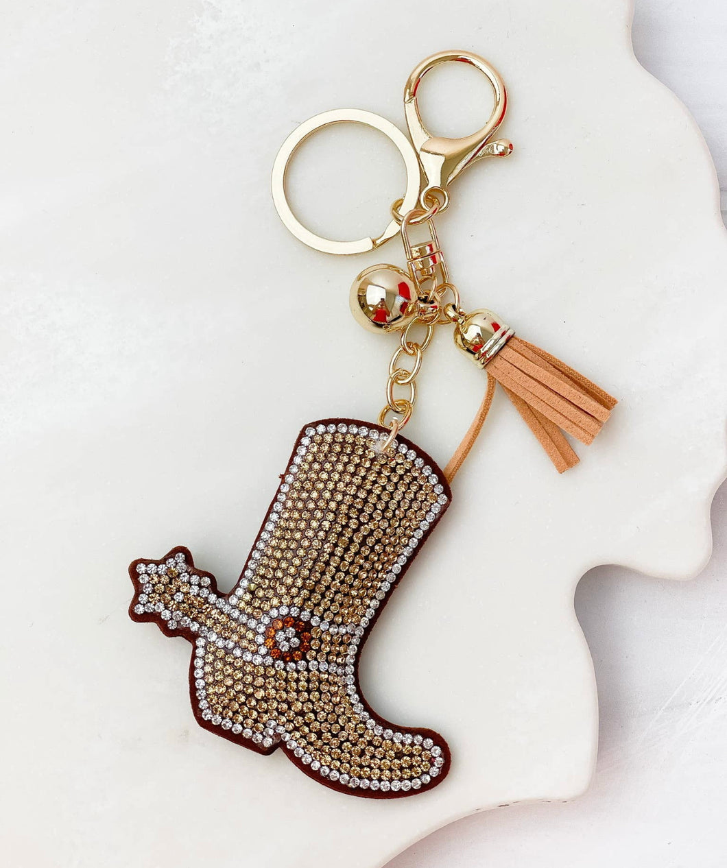 Cowgirl Keychain