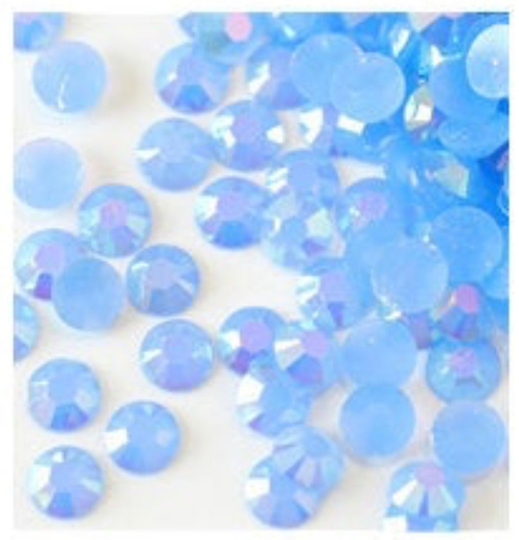 Light Blue Rhinestone Hair Glitter