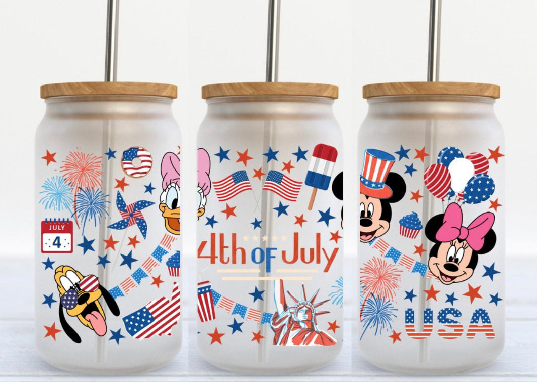 4th of July Mouse Party Cup