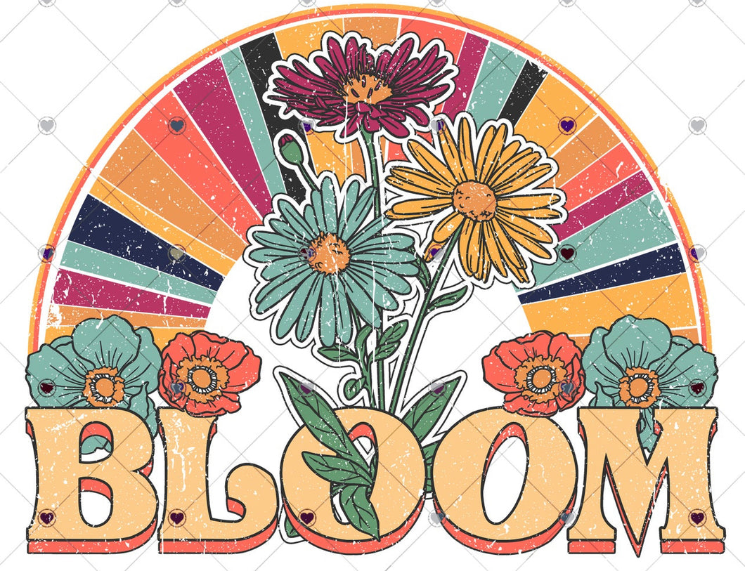 Retro Bloom TShirt