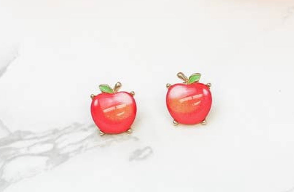 Apple Stud Earrings