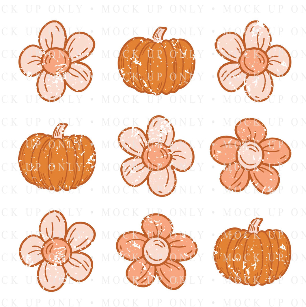 Flower Pumpkin Shirt