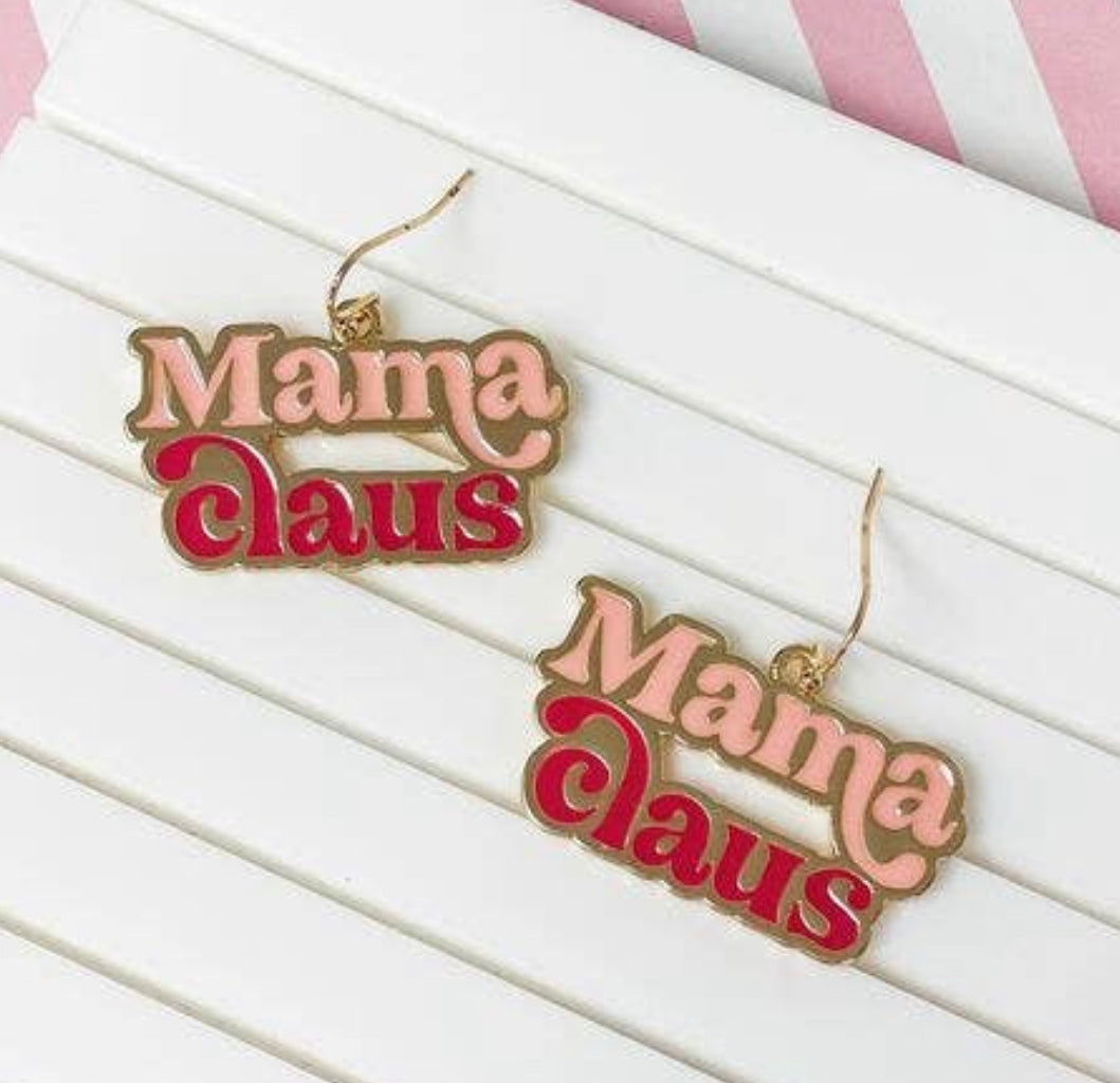 Mama Claus Earrings