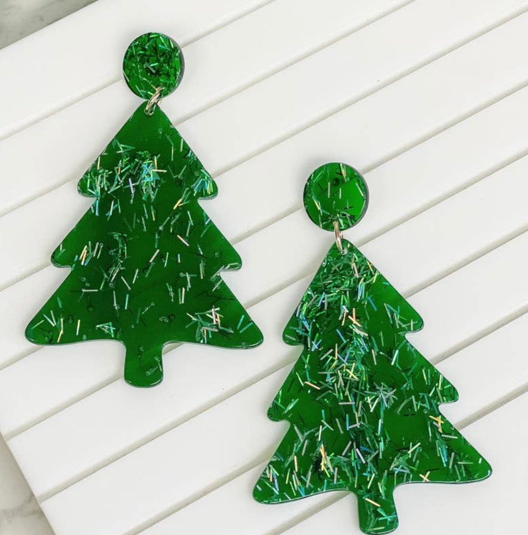 Pine Tree Earrings