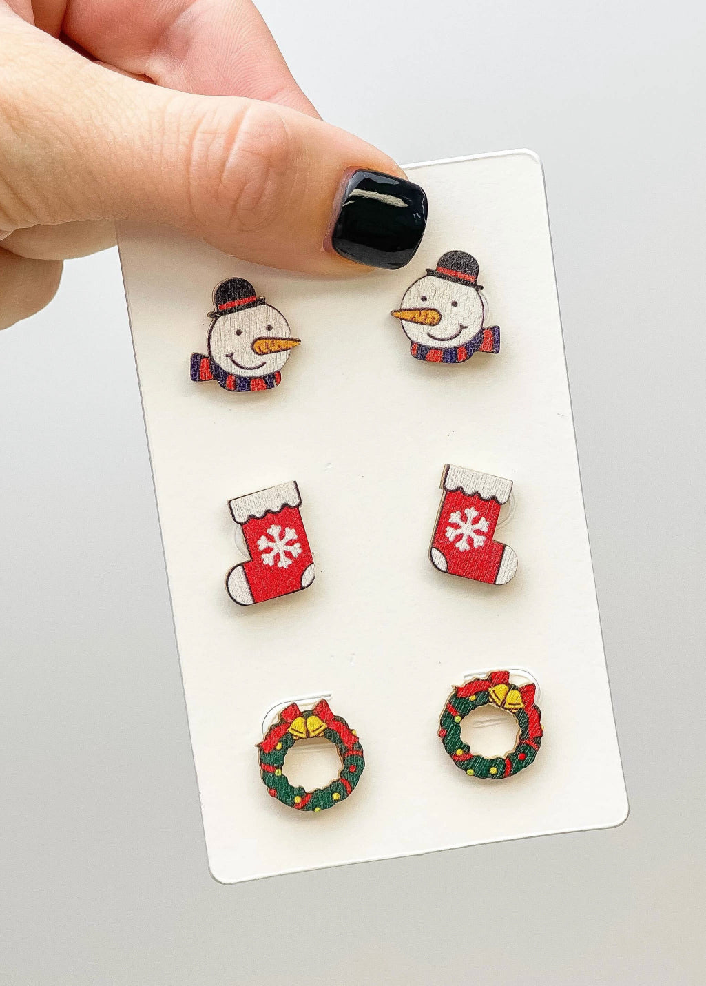 Snowman Trio Earrings