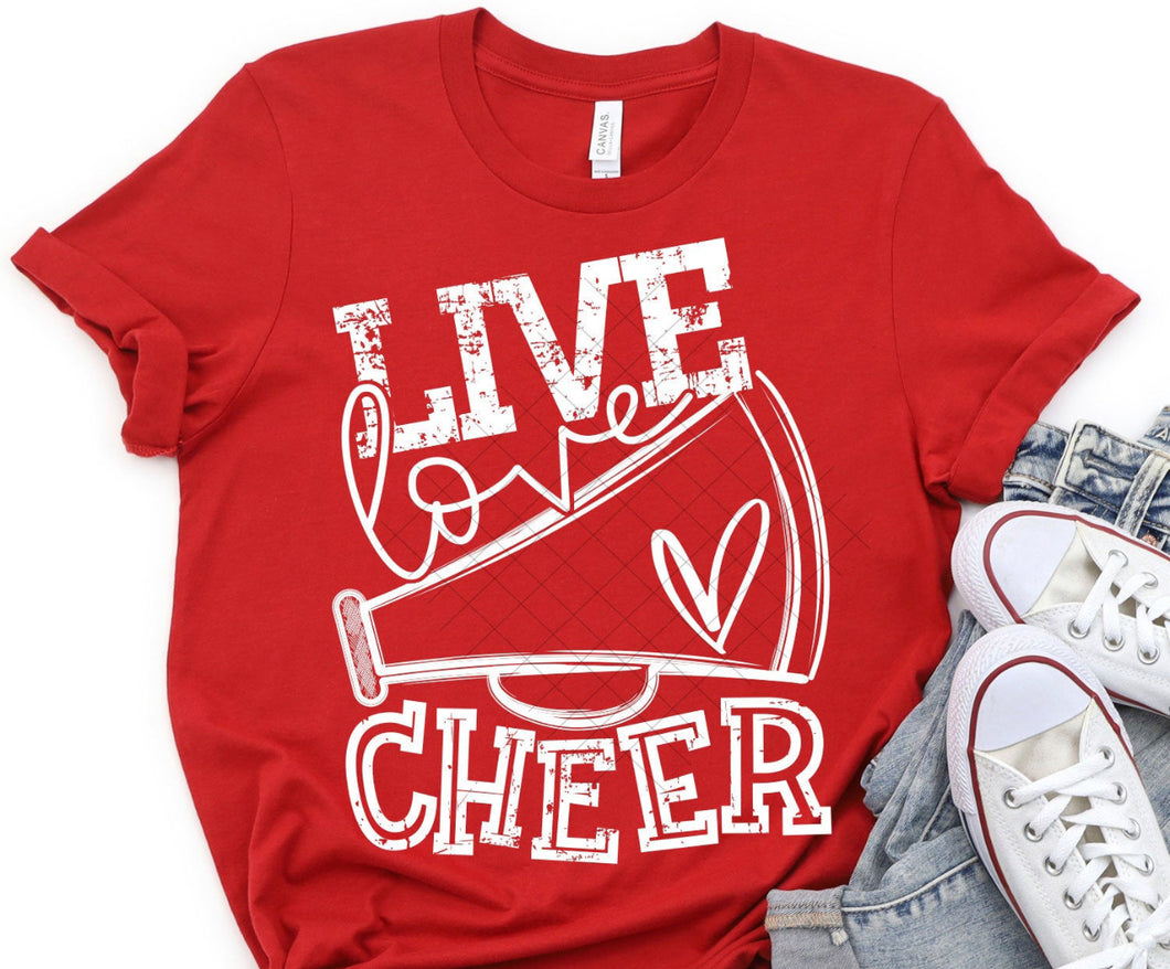 Live Love Cheer Shirt